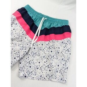 Chubbies‎ The Aquatic Libations Classic Swim Trunks Mens XL Multicolor Pockets